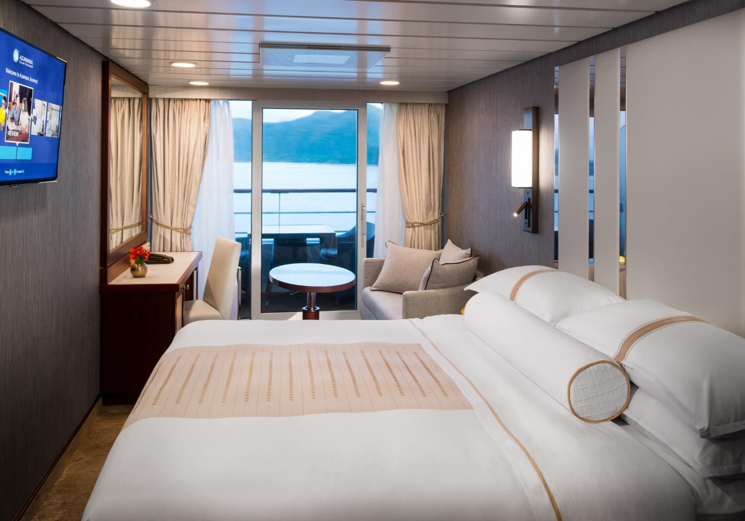 Azamara Pursuit Club Balcony Stateroom